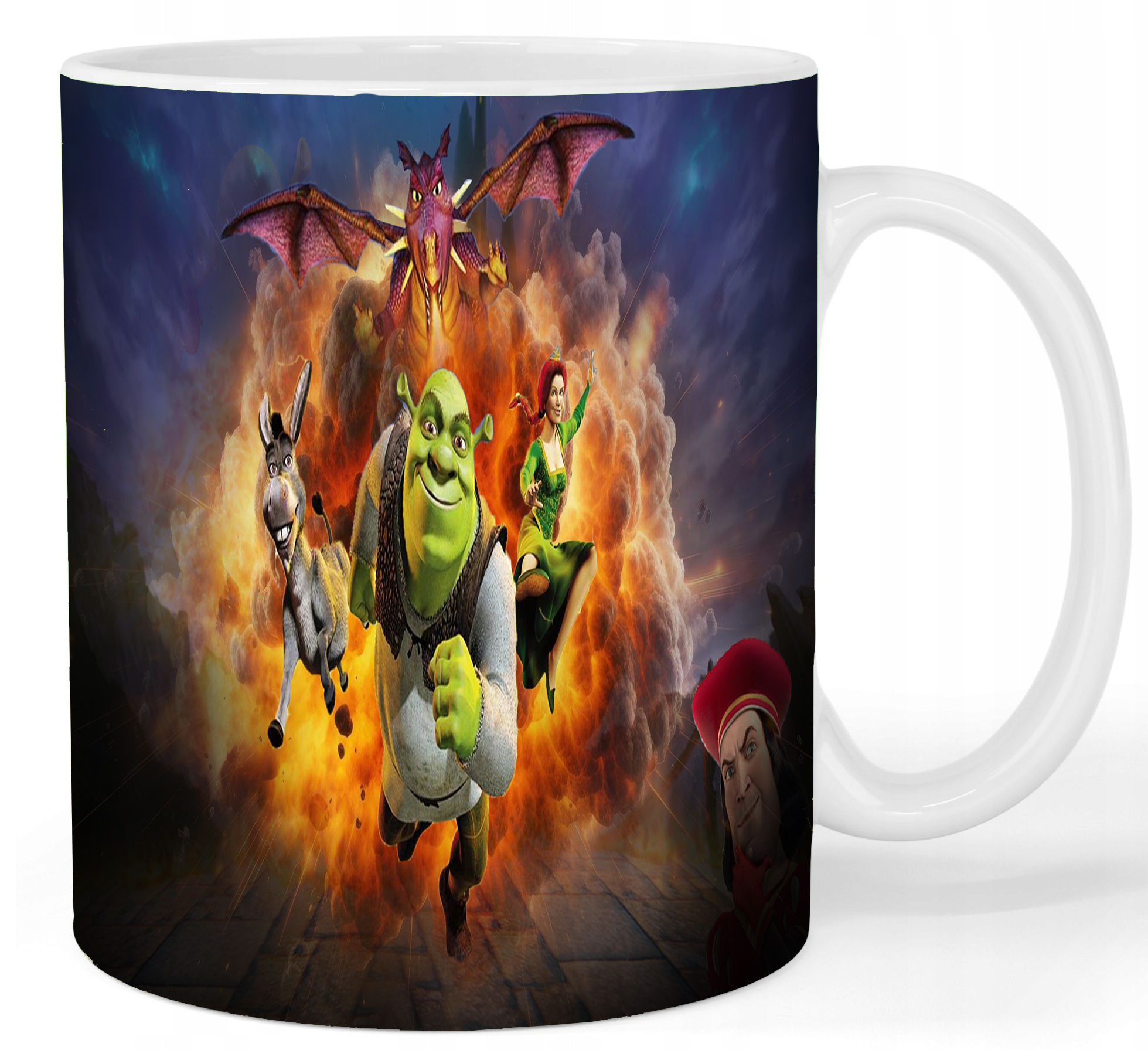 Kubek ceramiczny Shrek