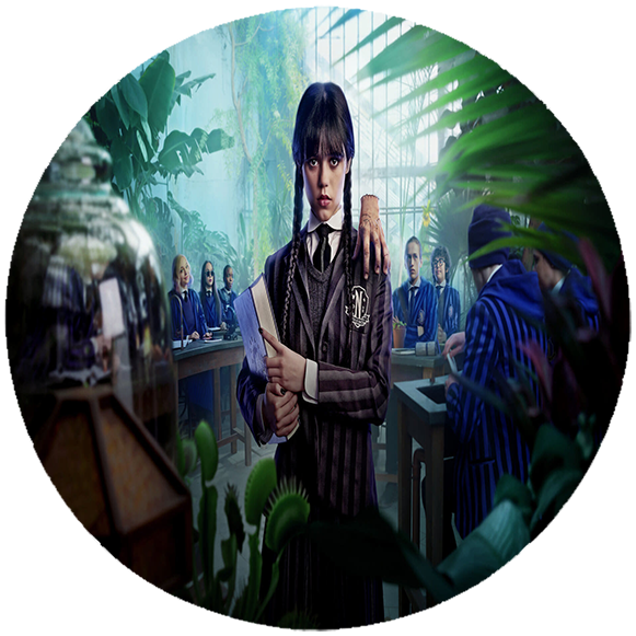 Podkładka pod myszkę Wednesday Addams