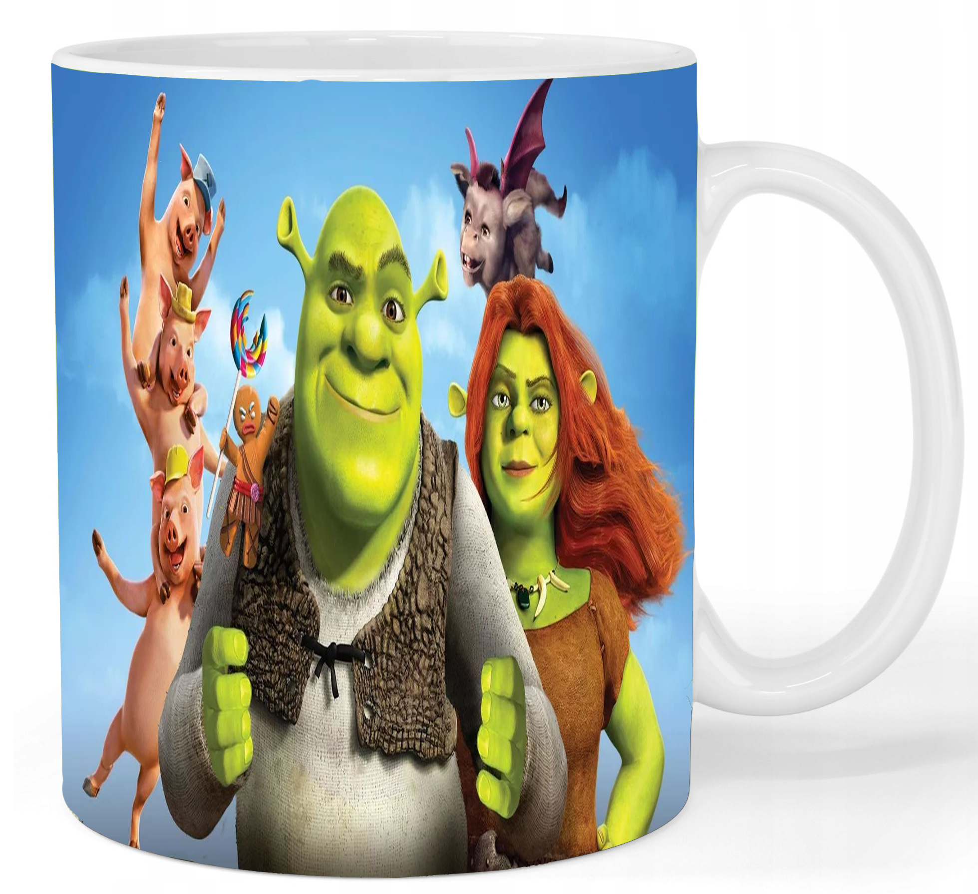 Kubek ceramiczny Shrek