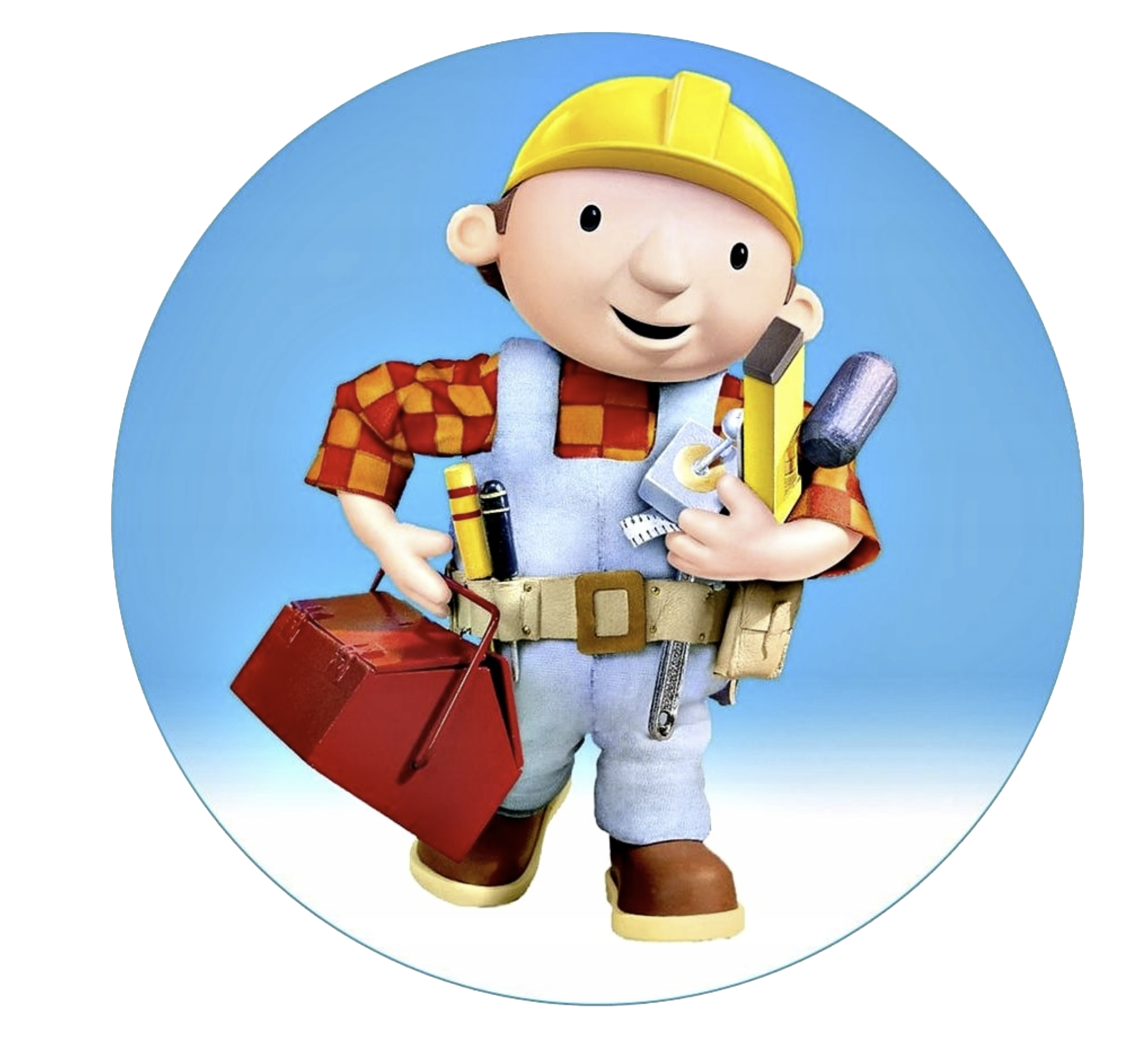 Opłatek na tort Bob Budowniczy