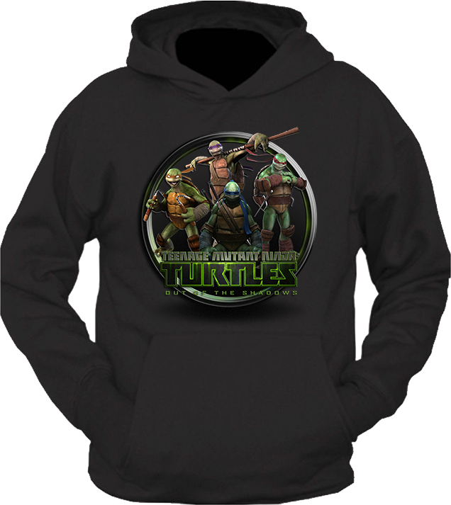 Bluza z kapturem Żółwie Ninja