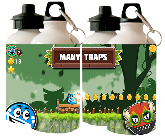 Bidon Sportowy Red Ball - Gra Wideo