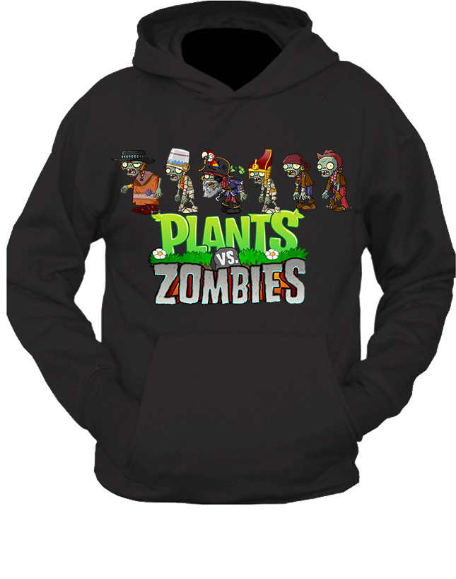 Bluza z kapturem Plants vs Zombies
