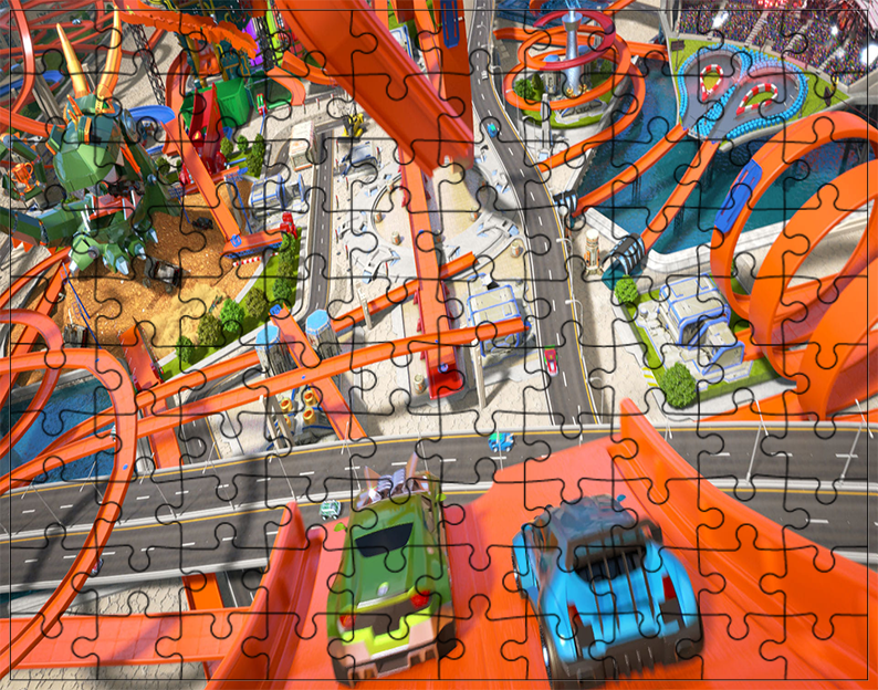 Puzzle Hot Wheels