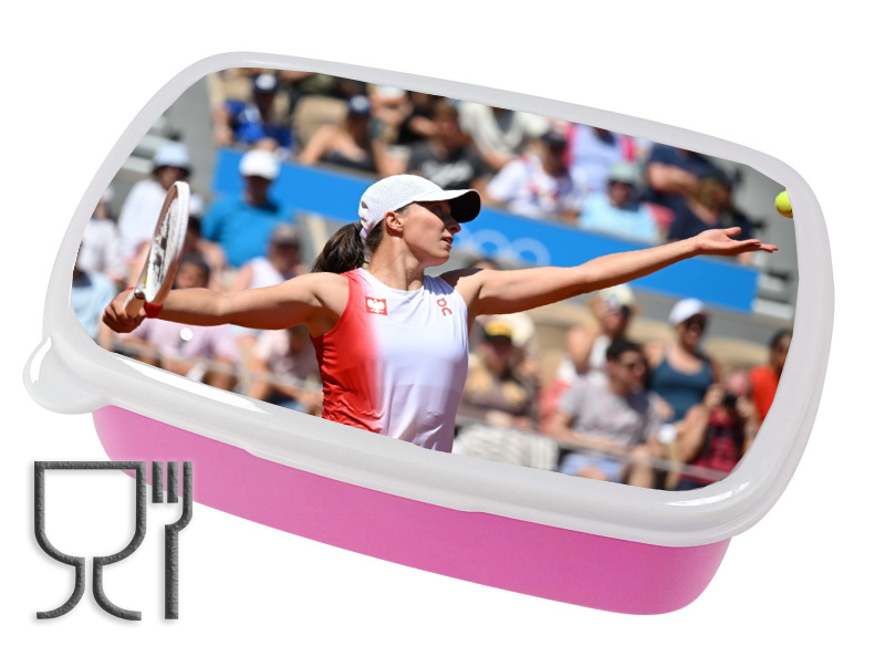 Pojemnik śniadaniowy - Lunchbox - Iga Świątek dla fana/fanki