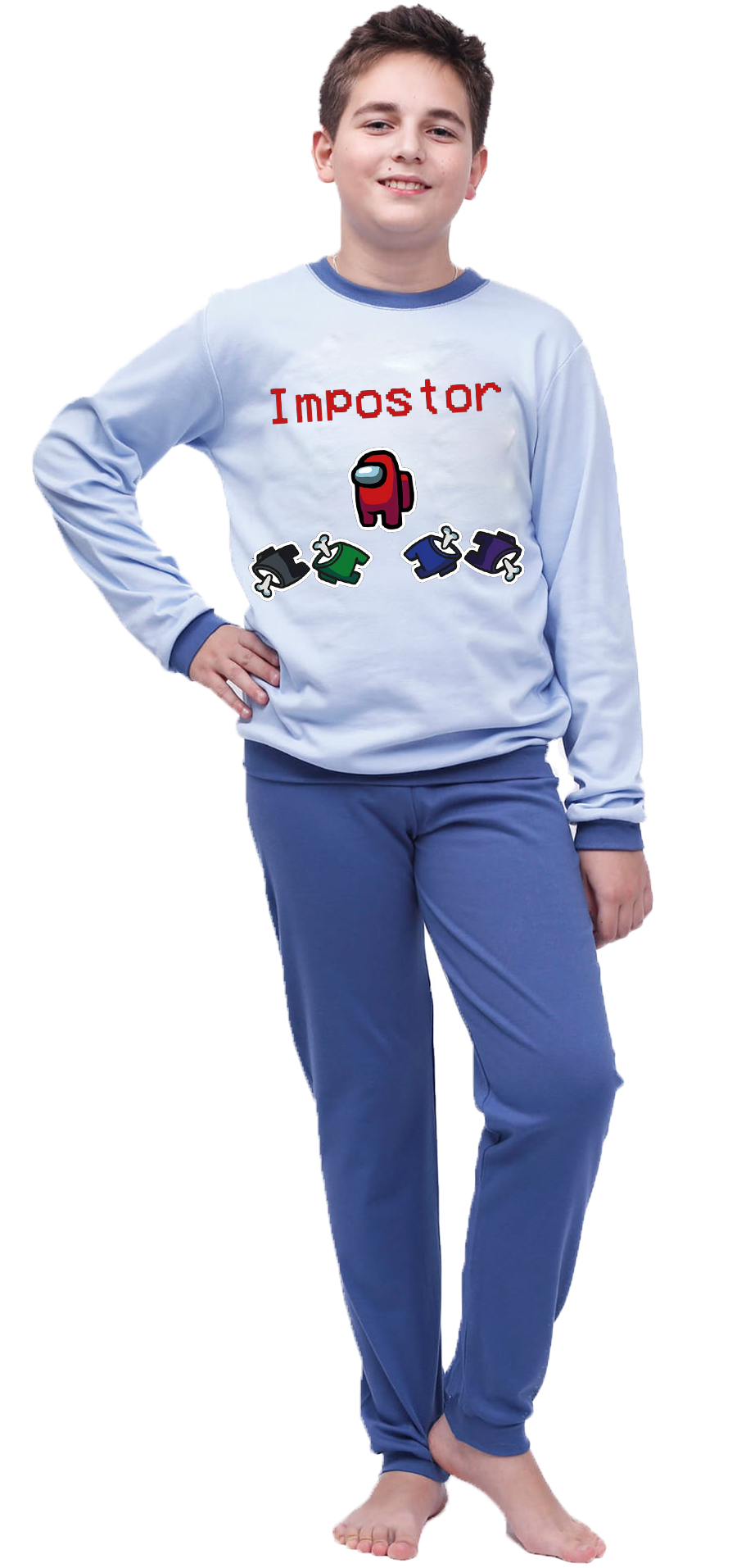 Piżama dziecięca Among Us