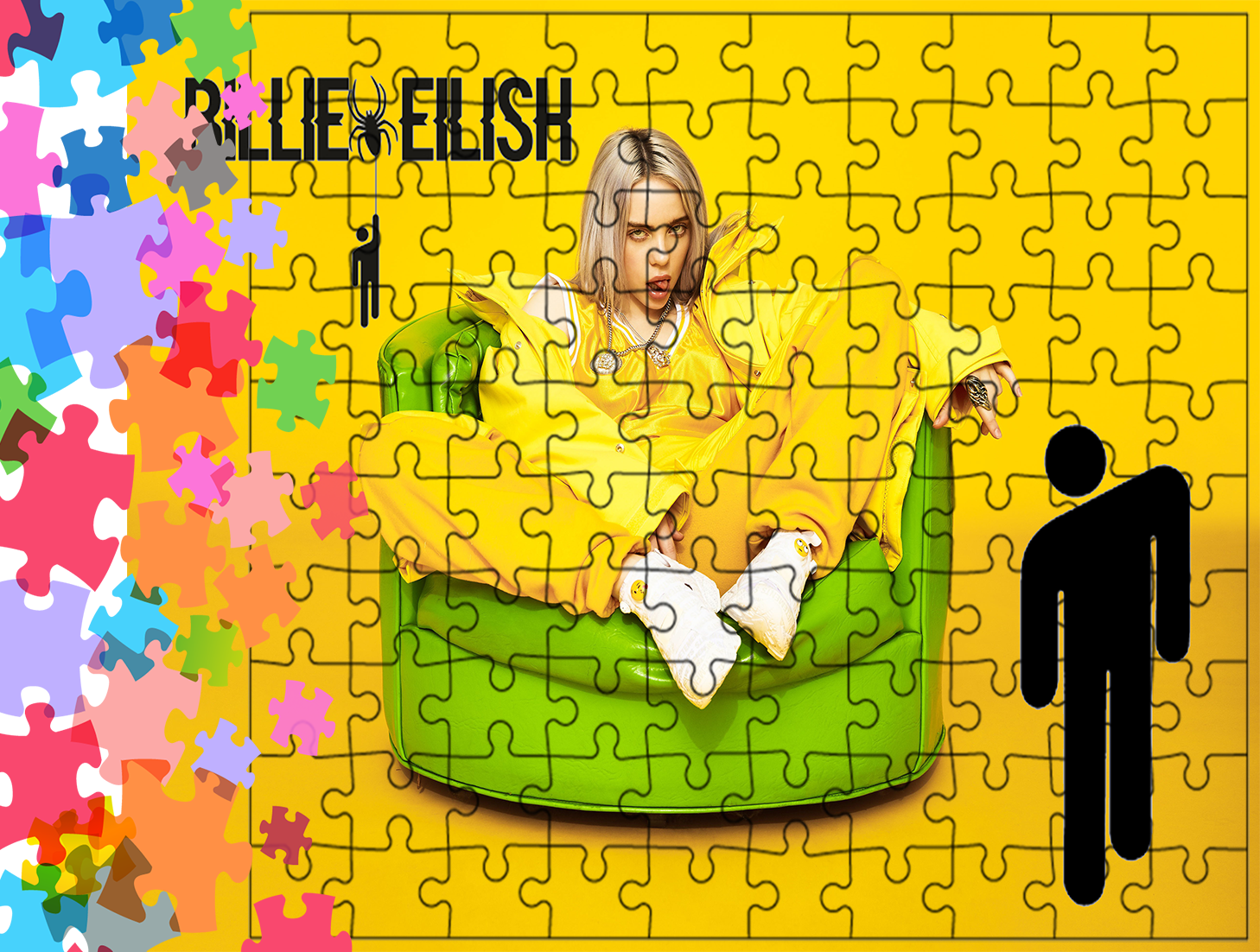 Puzzle tradycyjne - Billie Eilish