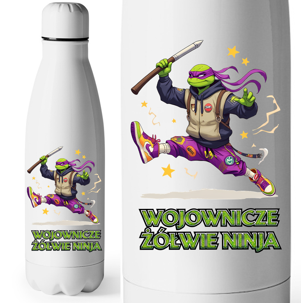 Termos - Butelka Termiczna - Wojownicze Żółwie Ninja