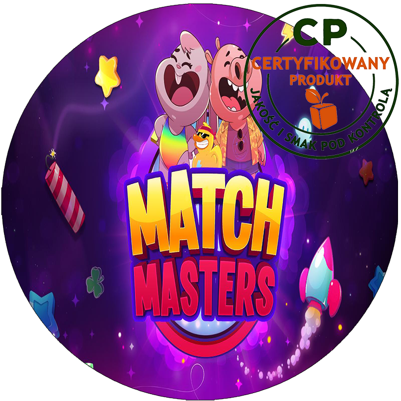 Opłatek na tort Match Masters