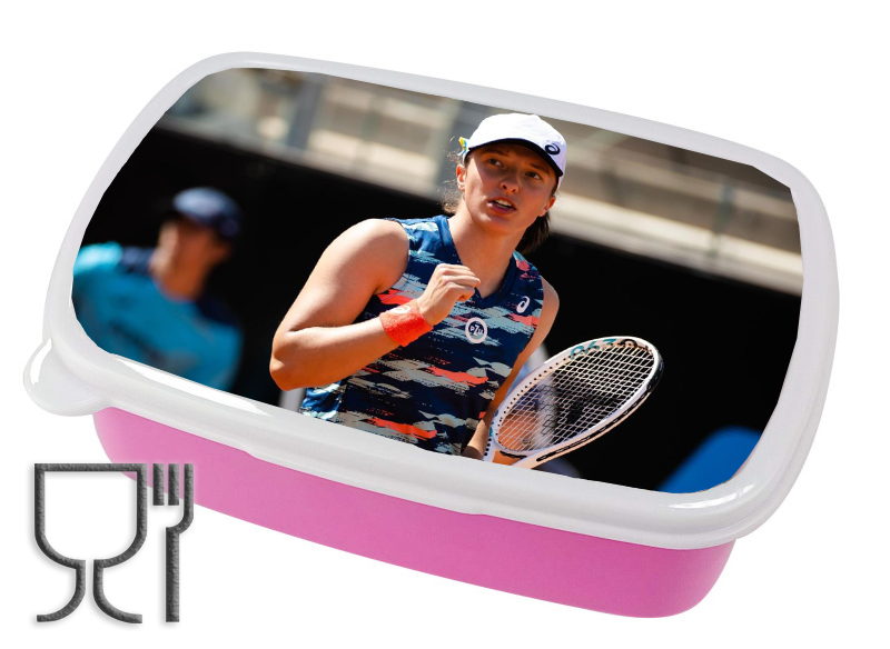 Pojemnik śniadaniowy - Lunchbox - Iga Świątek dla fana/fanki