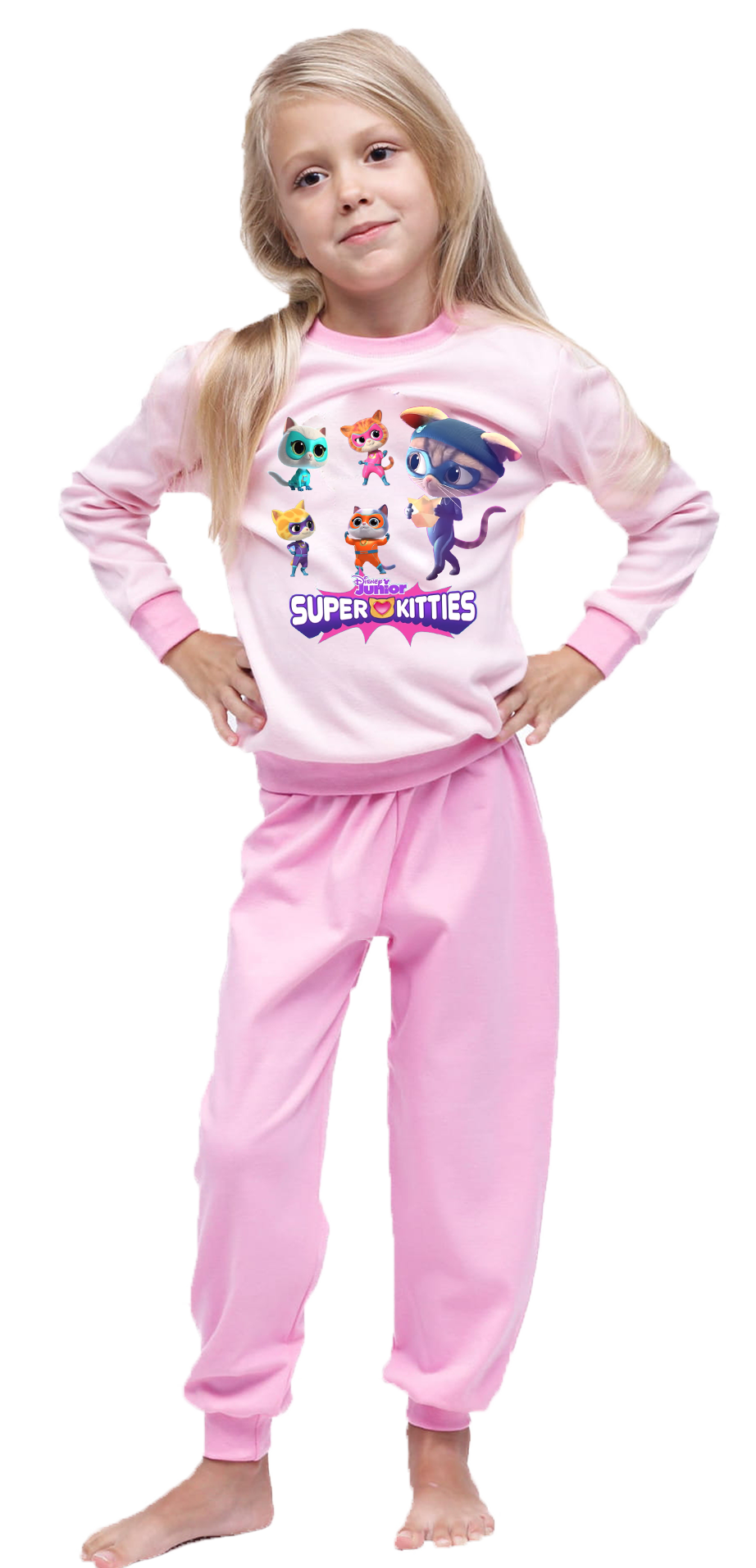 Piżama dziecięca Super Koty
