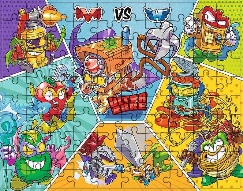 Puzzle Super Zings
