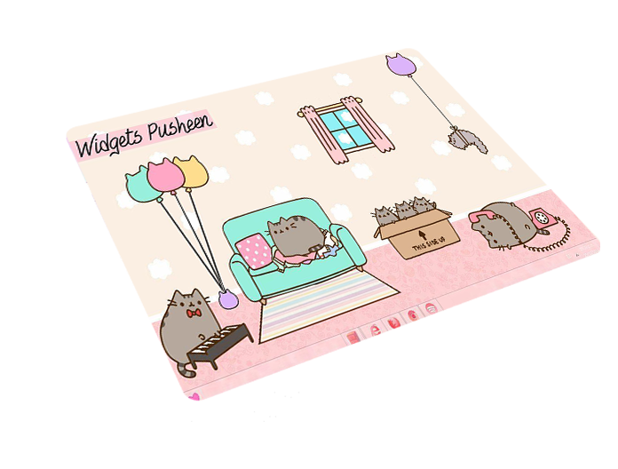 Podkładka pod myszkę Pusheen