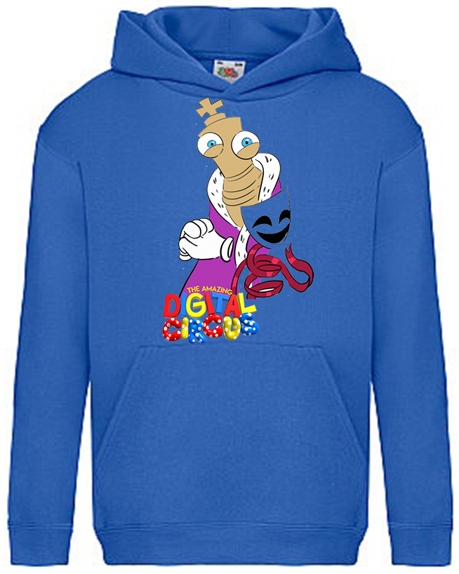 Bluza z kapturem The Amazing Digital Circus - Niesamowity cyfrowy cyrk - Pomni