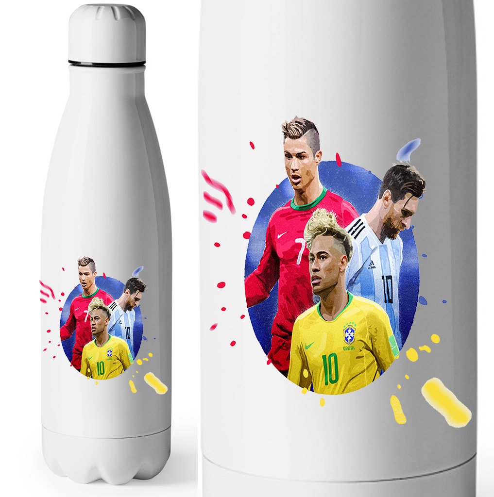 Termos - Butelka Termiczna Neymar Messi Lewandowski - dla fana