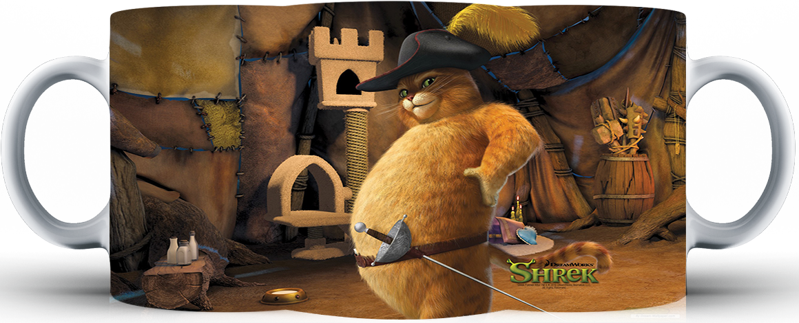 Kubek ceramiczny Shrek