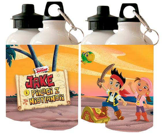 Bidon Sportowy Jake - Piraci z Nibylandii