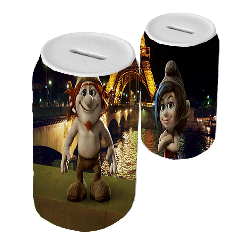 Skarbonka ceramiczna Smerfy