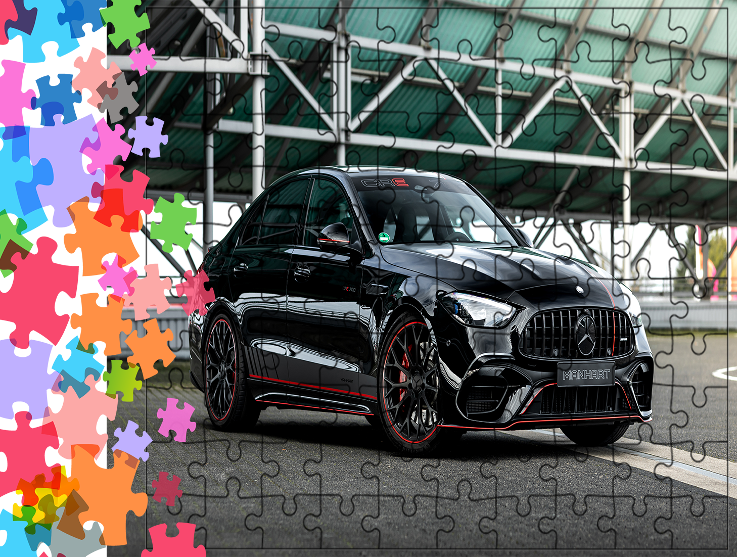 Puzzle tradycyjne Samochody