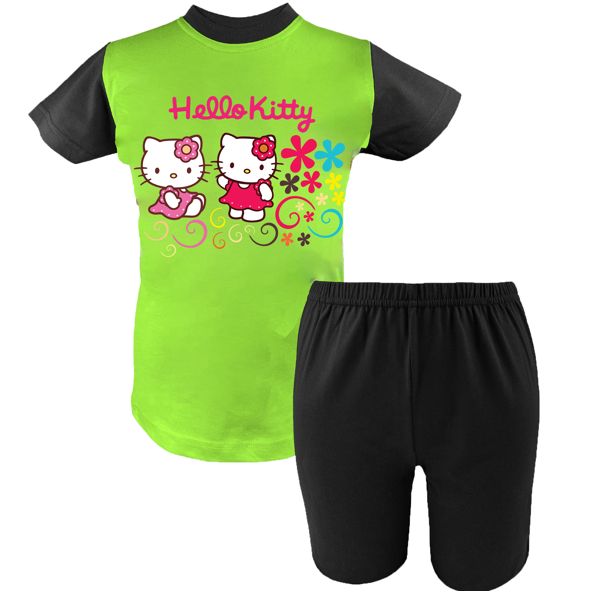 Krótka Piżama dziecięca Hello Kitty