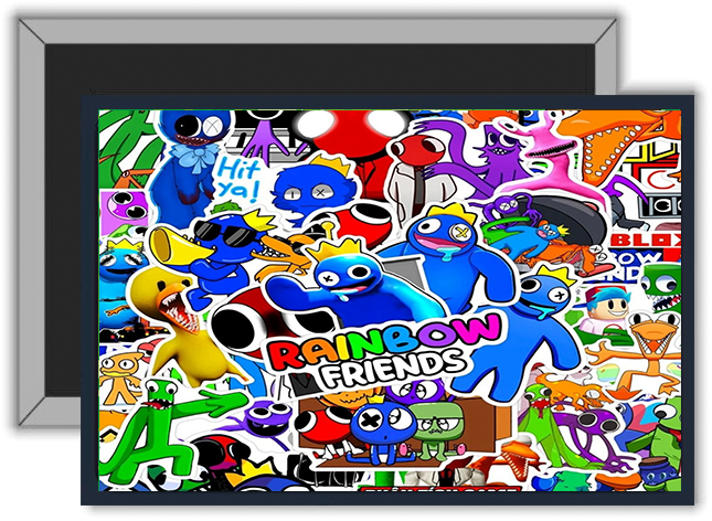 Magnes na lodówkę Rainbow Friends