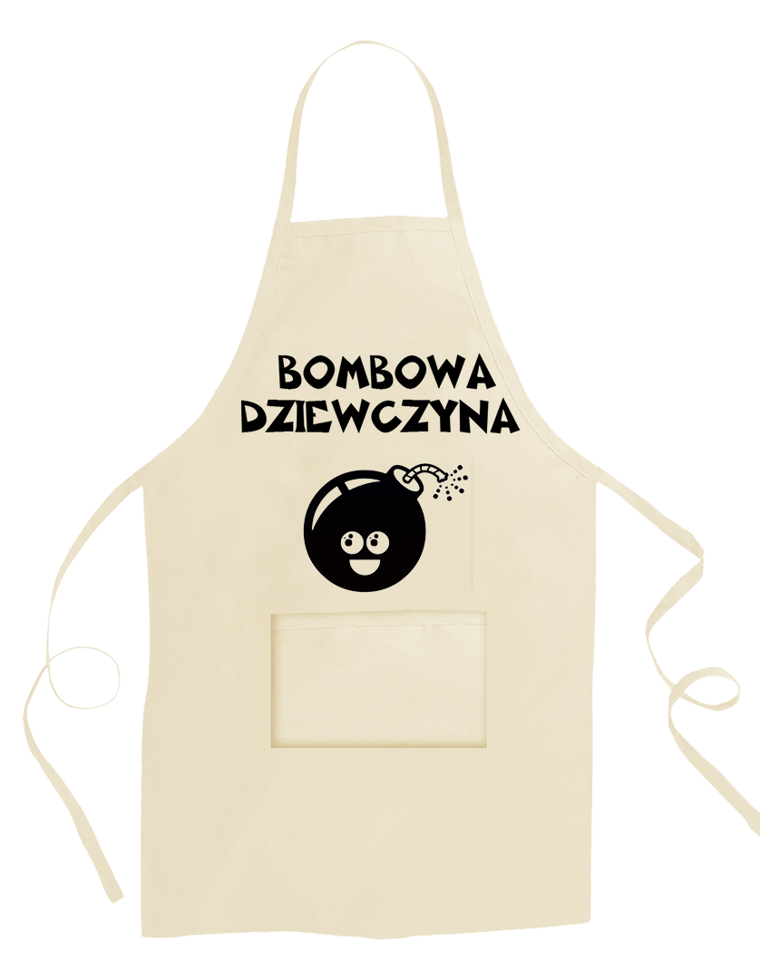 Fartuch Kuchenny Bombowa Dziewczyna