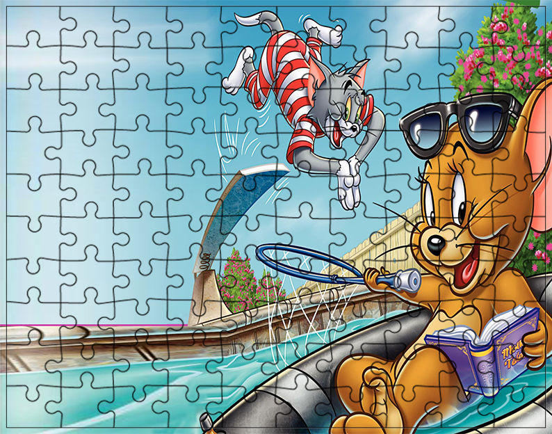 Puzzle Tom i Jerry