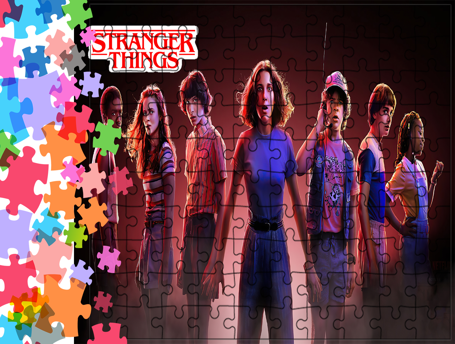 Puzzle tradycyjne Stranger Things - Nowy Sezon