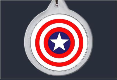 Brelok do kluczy Kapitan Ameryka