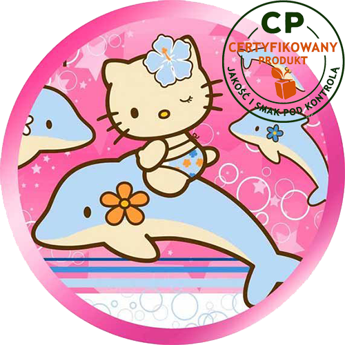 Opłatek na tort Hello Kitty