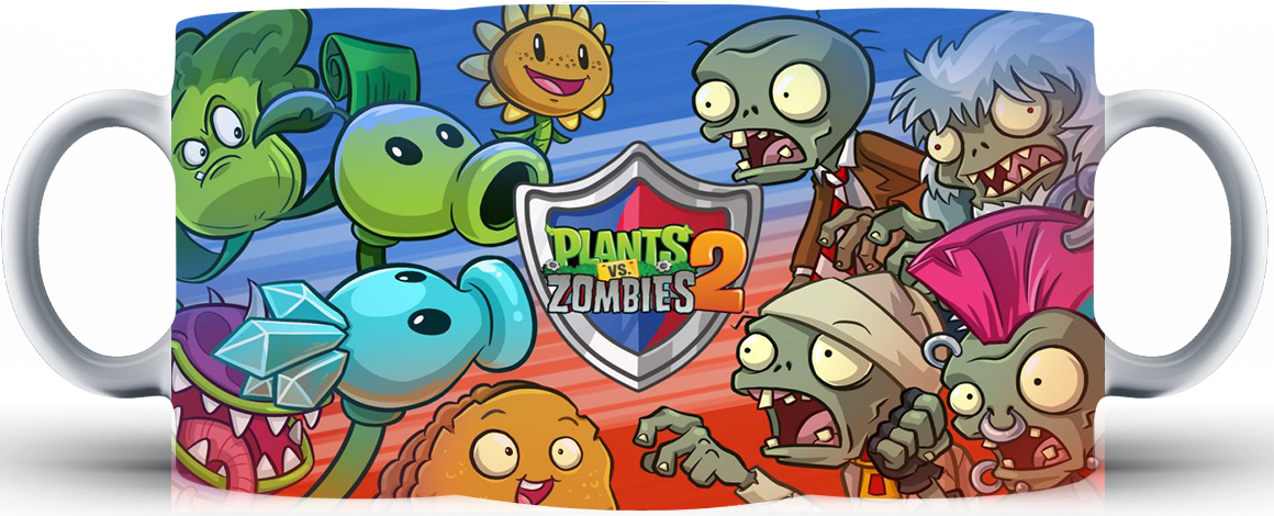 Kubek ceramiczny Plants vs Zombie