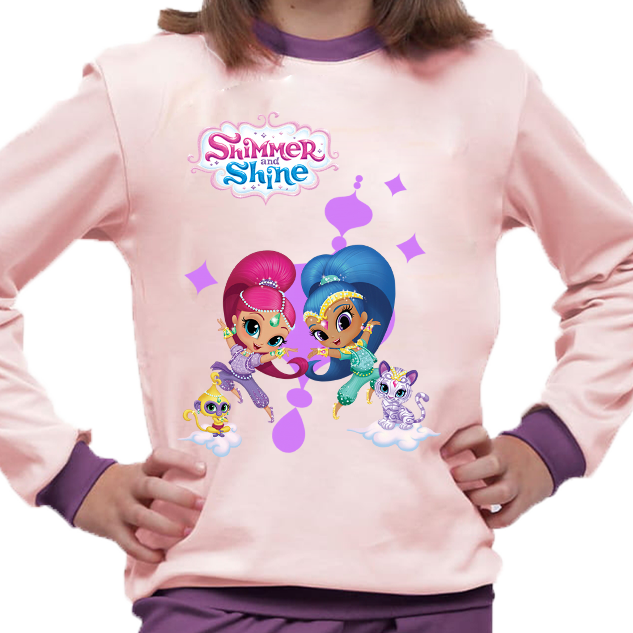 Piżama dziecięca Shimmer and Shine