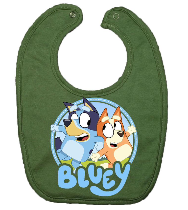 Śliniaczek Bawełniany Bluey