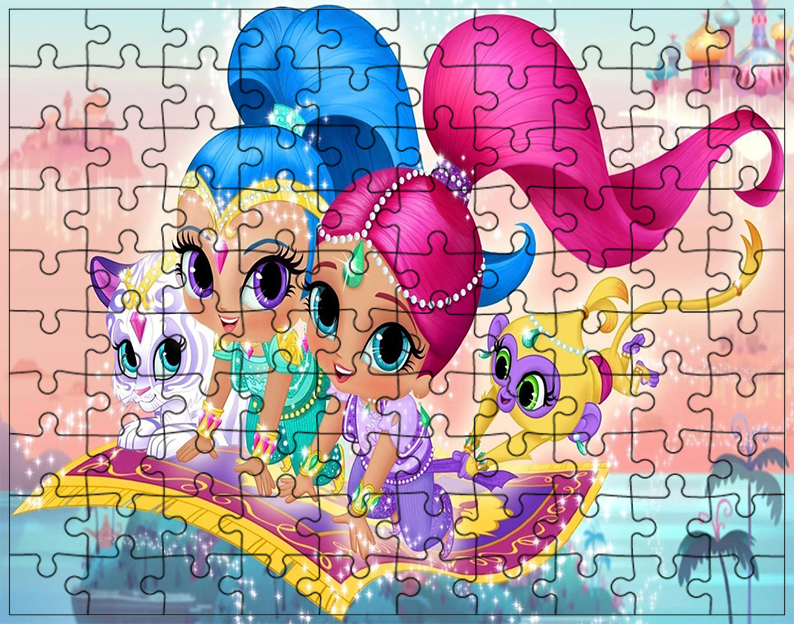 Puzzle Shimmer and Shine