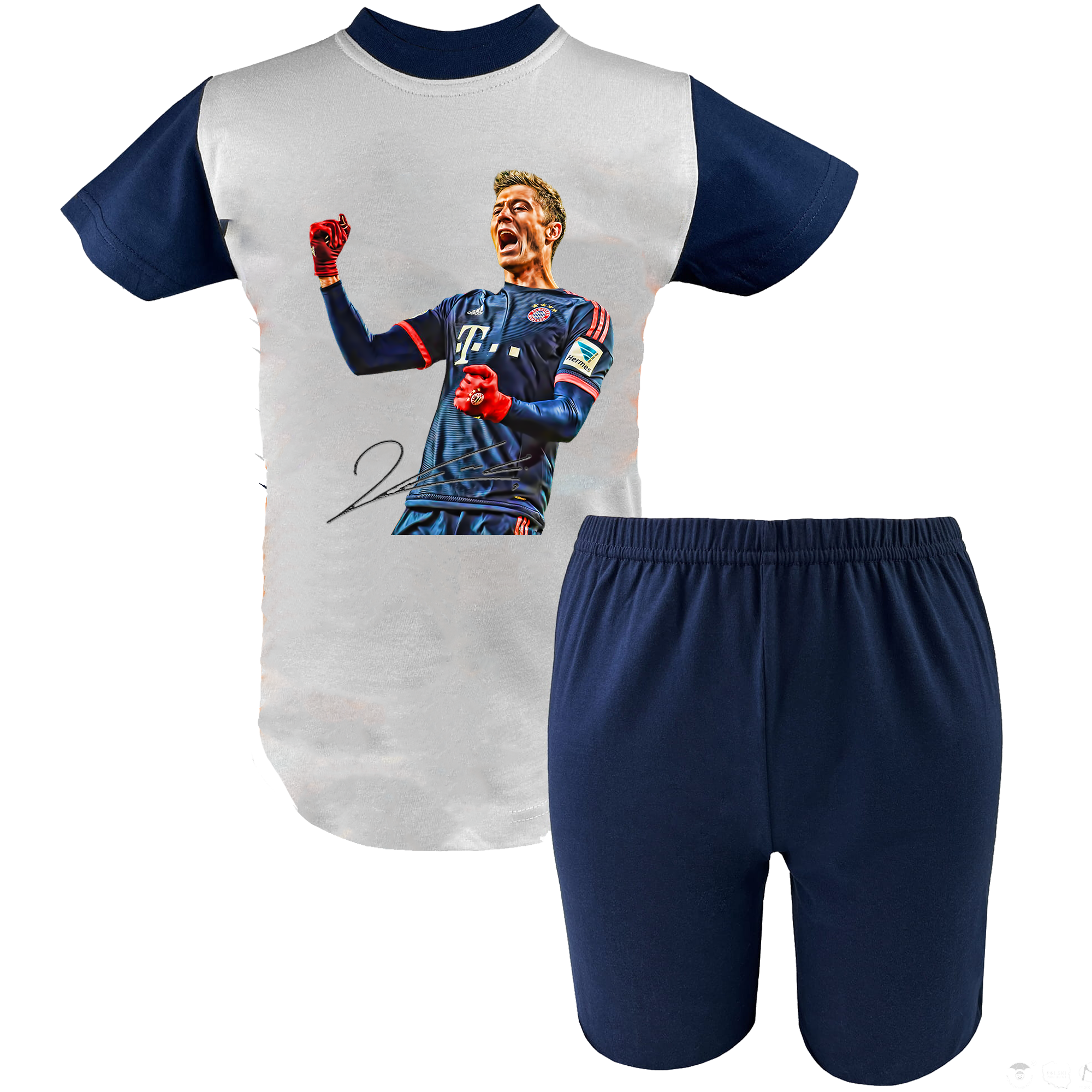 Krótka Piżama dziecięca Robert Lewandowski