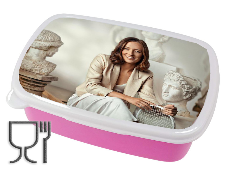 Pojemnik śniadaniowy - Lunchbox - Iga Świątek dla fana/fanki