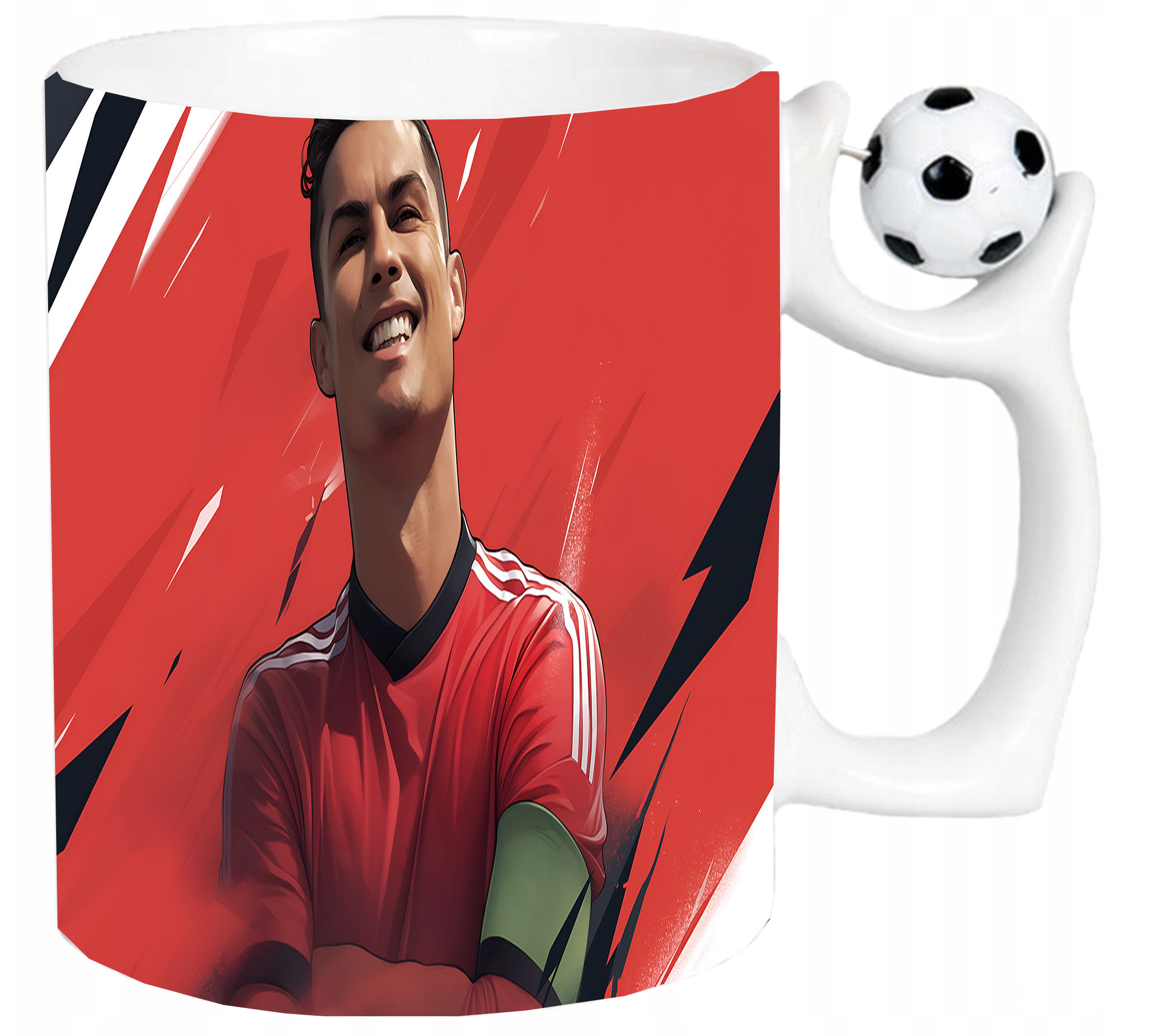 Kubek z piłką dla Fana Ronaldo CR7
