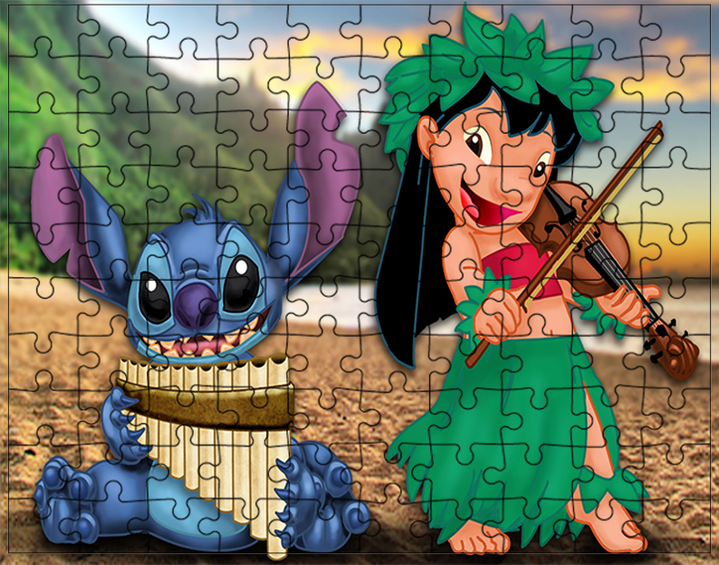 Puzzle Lilo i Stich