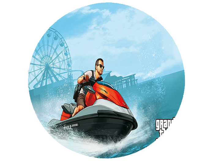 Podkładka pod myszkę GTA