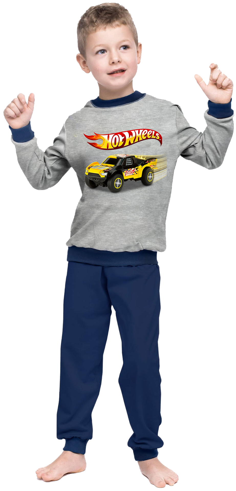 Piżama dziecięca Hot Wheels