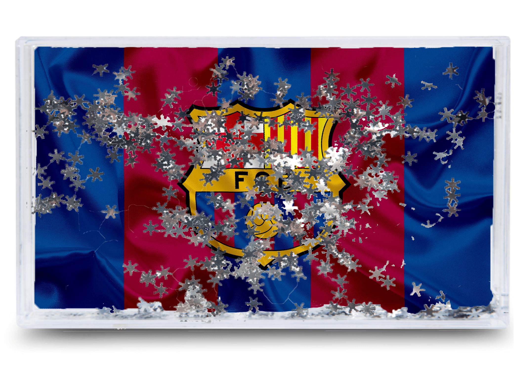 Akwarium - Ramka wodna 3D - Barcelona - Barca