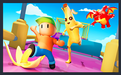 Magnes na lodówkę Stumble Guys