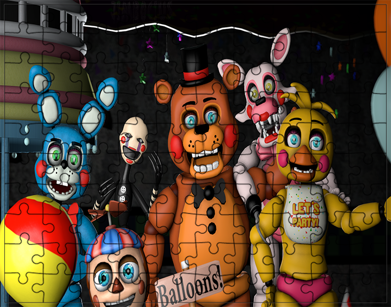 Puzzle FNAF Five Nights at Freddy's