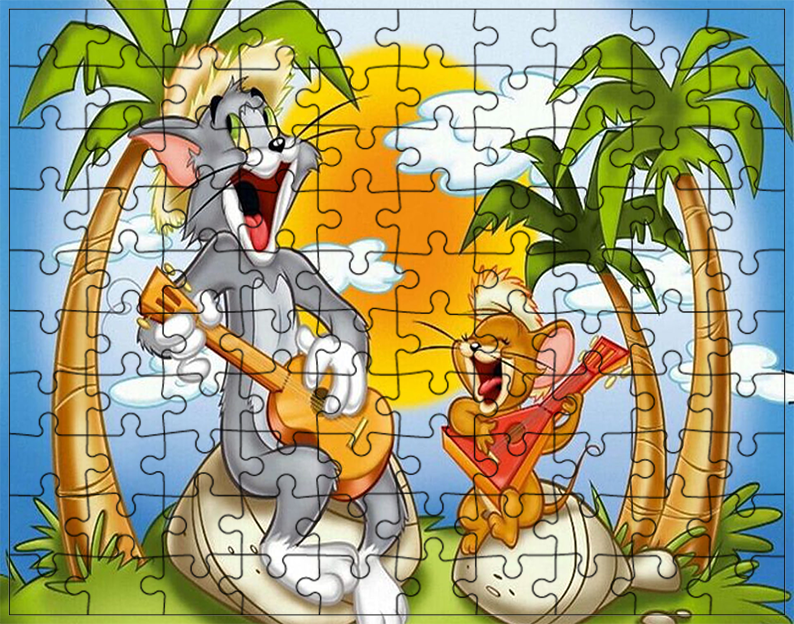 Puzzle Tom i Jerry