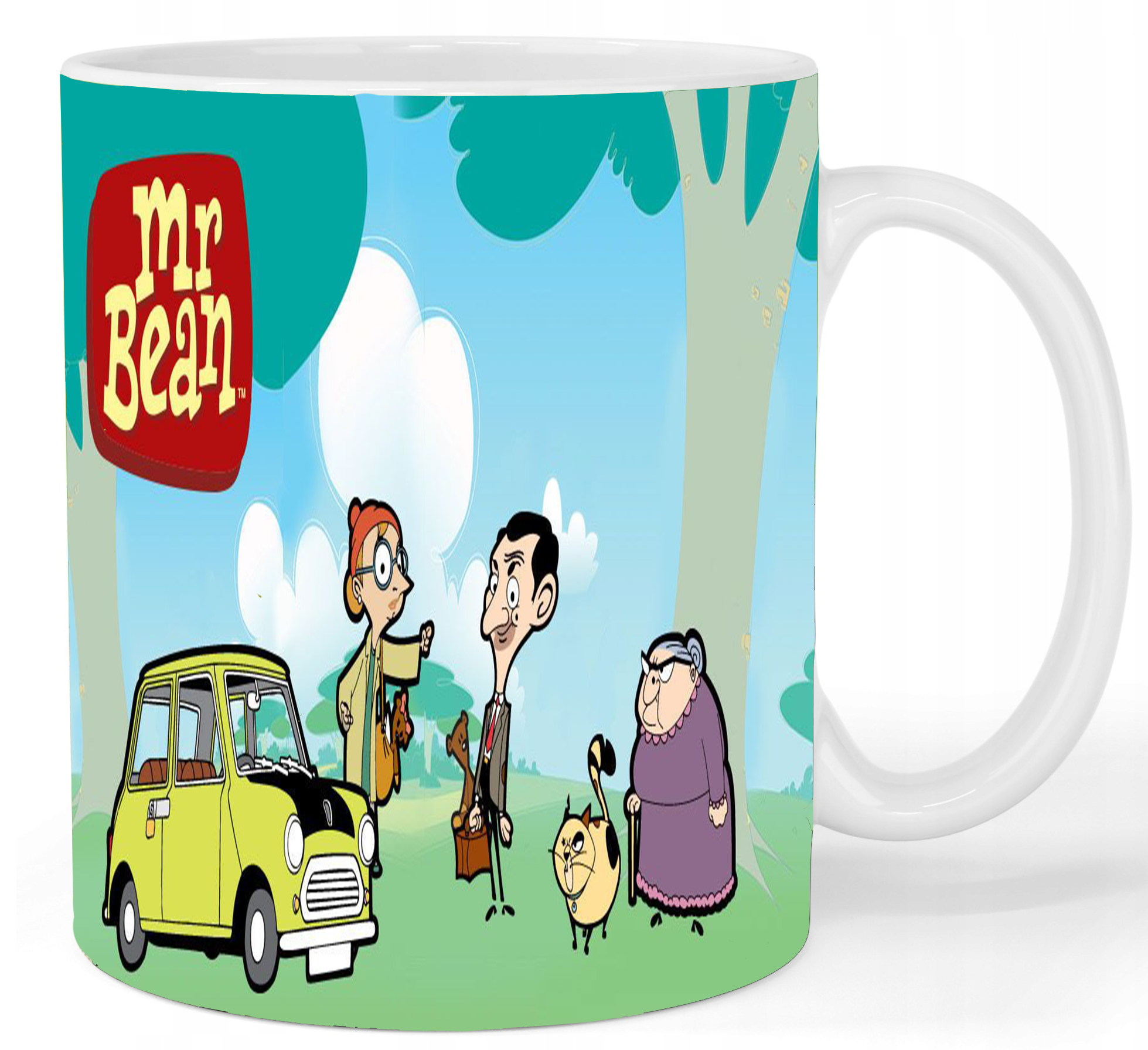 Kubek ceramiczny Jaś Fasola - Mr.Bean