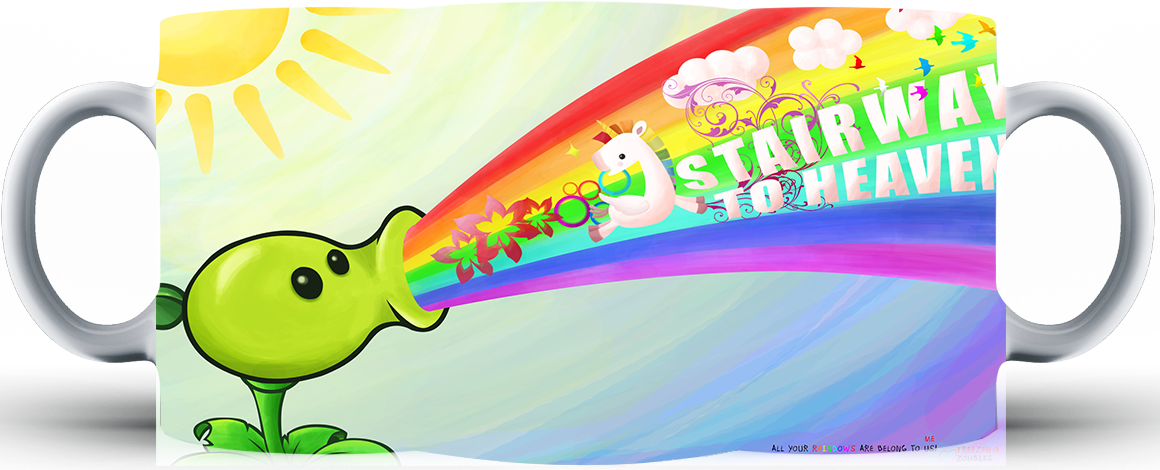 Kubek ceramiczny Plants vs Zombie