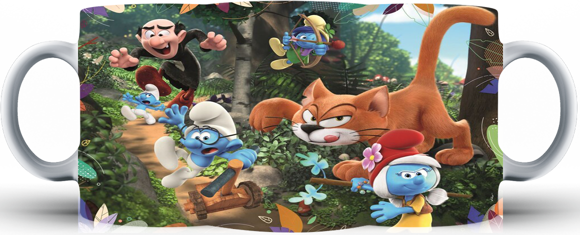 Kubek ceramiczny Smerfy - The Smurfs