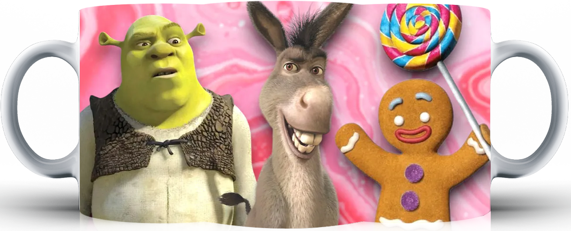 Kubek ceramiczny Shrek