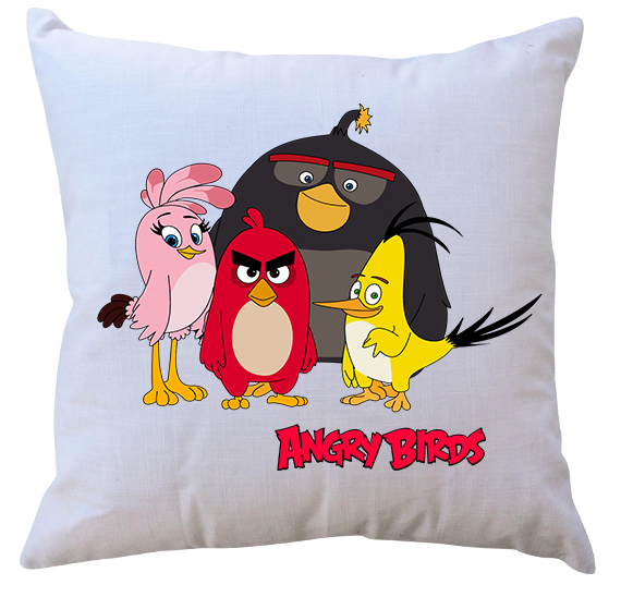 Poduszka z wkładem - Angry Birds - Wściekłe Ptaki