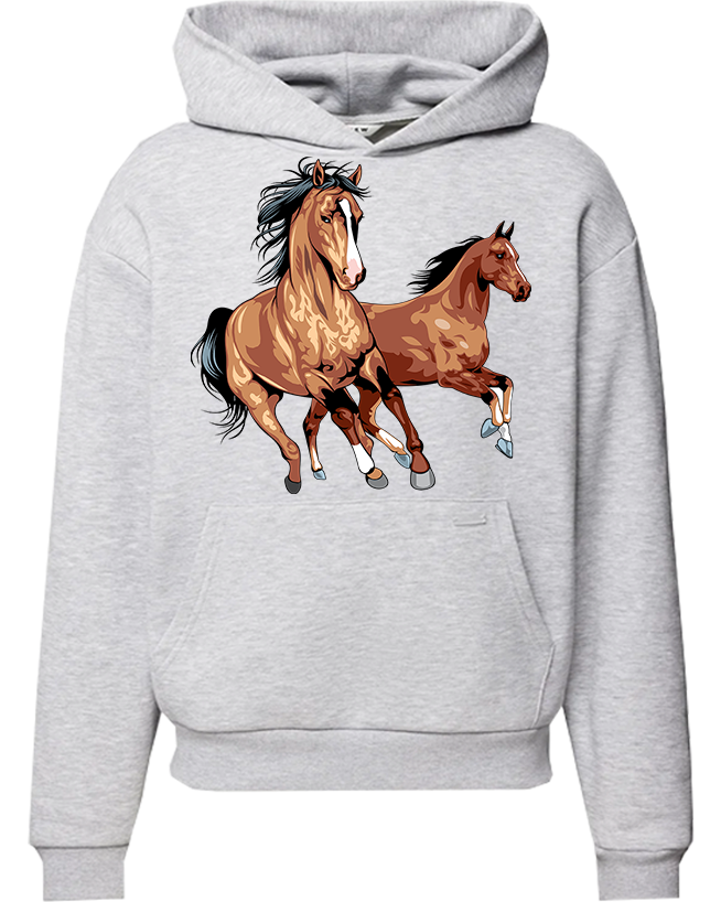 Bluza z kapturem Konie